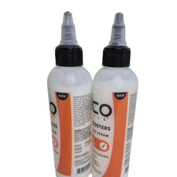 2 Bottles Eco Style strand, restore gel boosters mix in oil serum 4oz strengthen - Picture 2 of 6